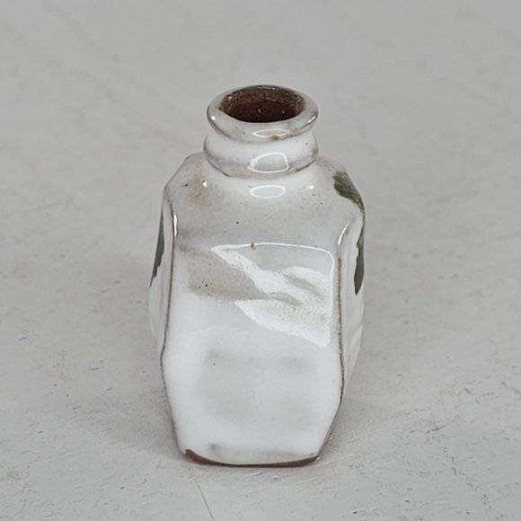 Miniature Redware Pottery Vase Figurine Tiny Small Kitsch Cute 1.5" - Picture 5 of 8